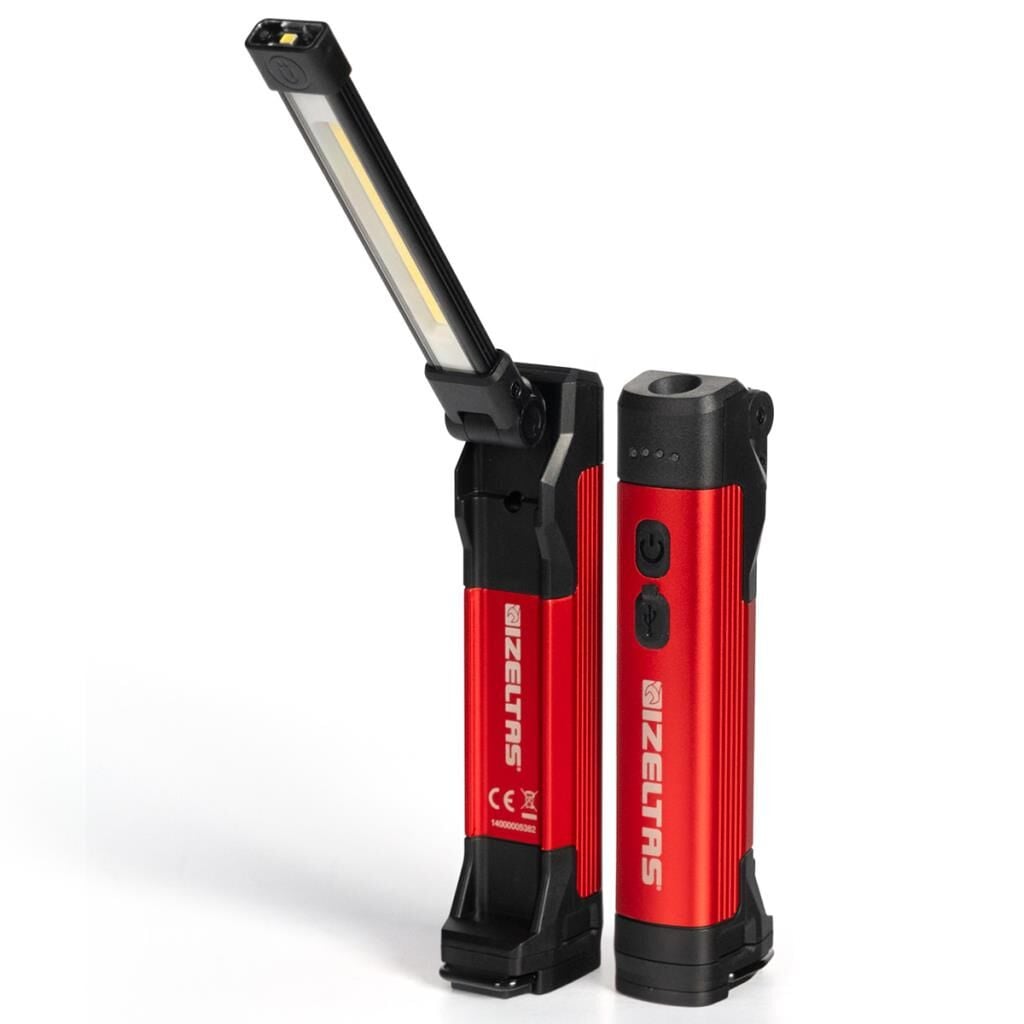 İzeltaş Cobled Katlanabilir Çalışma Lambası 400LM (180° Ayarlanabilir)