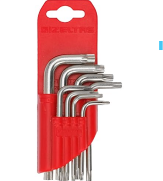 İZELTAŞ 4910007108 Torx Allen Anahtar Takımı 8 Parça