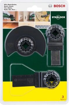 Bosch  2607017323 DIY-P Starlock Testere Ahşap Seti 3'lü