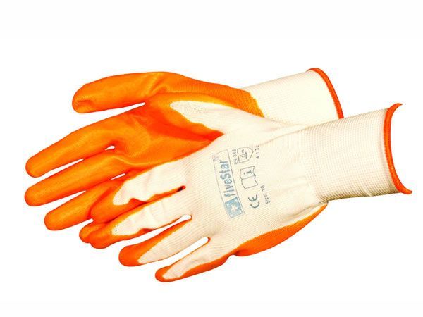 Fivestar Nitril Eldiven Turuncu