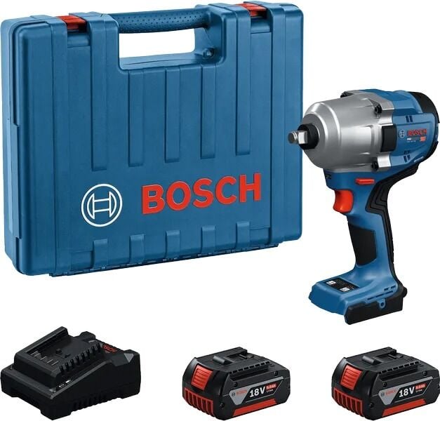 Bosch GDS 18V-780 Çift Akülü 5 Ah Somun Sıkma Makinesi