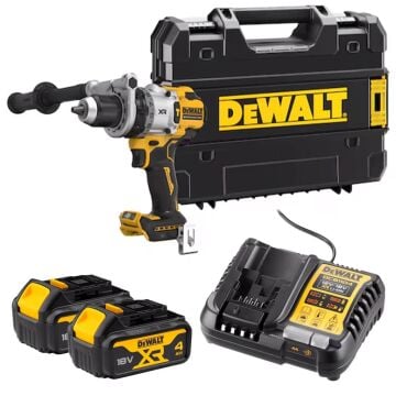 Dewalt DCD1007 18 V Çift Akülü 4 Ah Darbeli Matkap