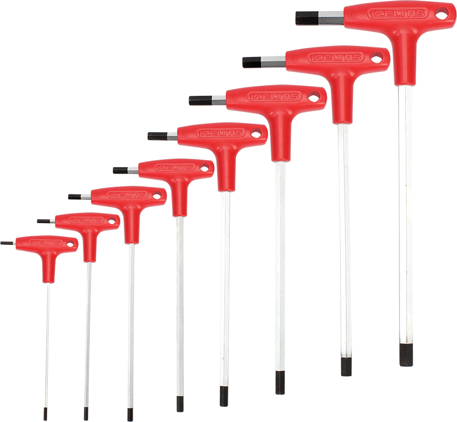 İzeltaş T Tipi Allen Anahtar Takımı 8 Parça