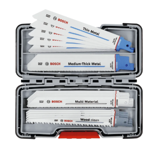Bosch 2607010902 Panter Testere Bıçağı Seti 20 Parça Ahşap Metal Kesim S-Şaft Tough Box
