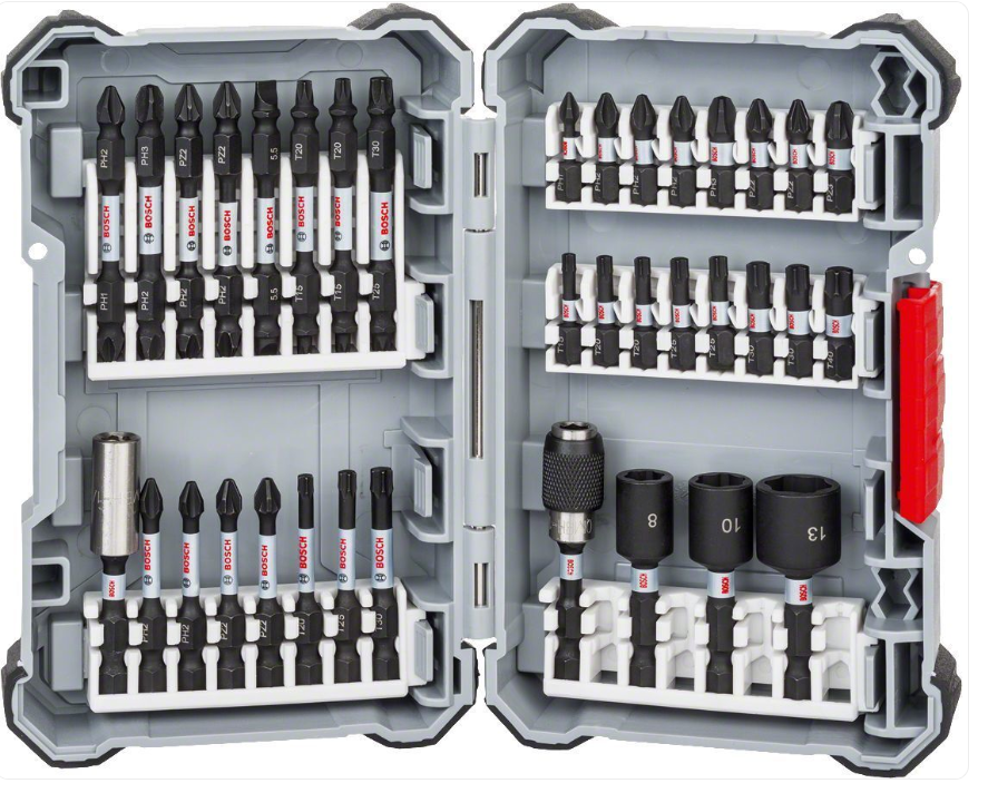 Bosch 2608522517 PRO Impact Vidalama Ucu Set 36lı Display