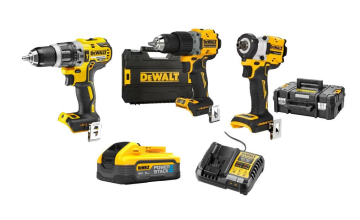Dewalt DCD796NT & Dewalt DCF922NT & Dewalt DCD800NT & Dewalt DCB1104 & Dewalt DCBP518 Powerstack Set