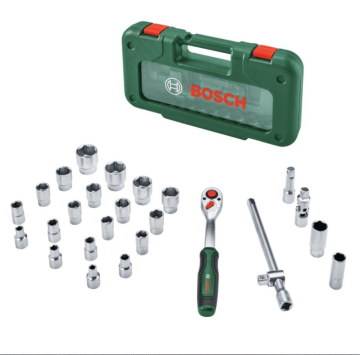 Bosch 1/2'' Cırcır Seti 26 Parça 1600A039J7