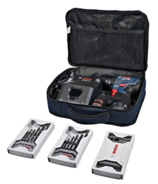 Bosch Professional Gsr 12V-30 + 39Parça Vidalama Seti Akülü Delme Vidalama Makinesi 06019G9001