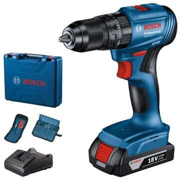 Bosch GSB 185-LI 2x2.0 Ah Akülü Darbeli Delme Vidalama Makinesi