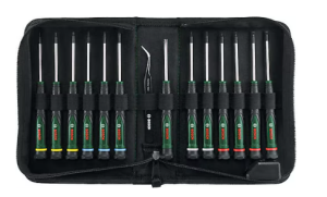 Bosch 1600A039J4  Hassas Tornavida Seti 15 Parça