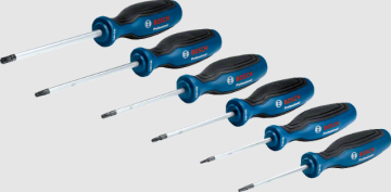 Bosch 1 600 A01 V09 Torx Tornavida Seti 6 Parça