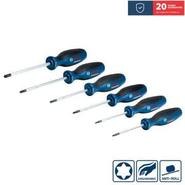 Bosch 1 600 A01 V09 Torx Tornavida Seti 6 Parça