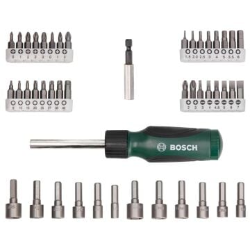 Bosch 2607019504 46 Parça Cırcırlı Tornavida Seti