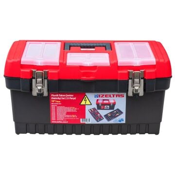 İzeltaş 8440 23 Parça Elektrikçi Set Plastik Takım Çantası