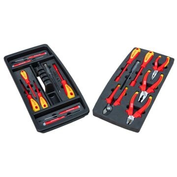 İzeltaş 8440 23 Parça Elektrikçi Set Plastik Takım Çantası