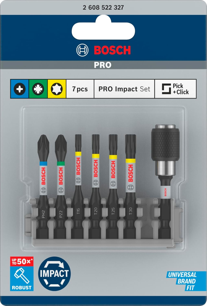 Bosch Pro Vidalama Ucu Seti 7'li