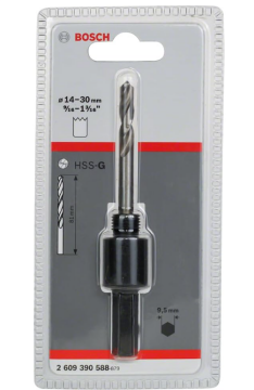 BOSCH Standart 9,52mm HEX Panç Adaptör 14-30mm