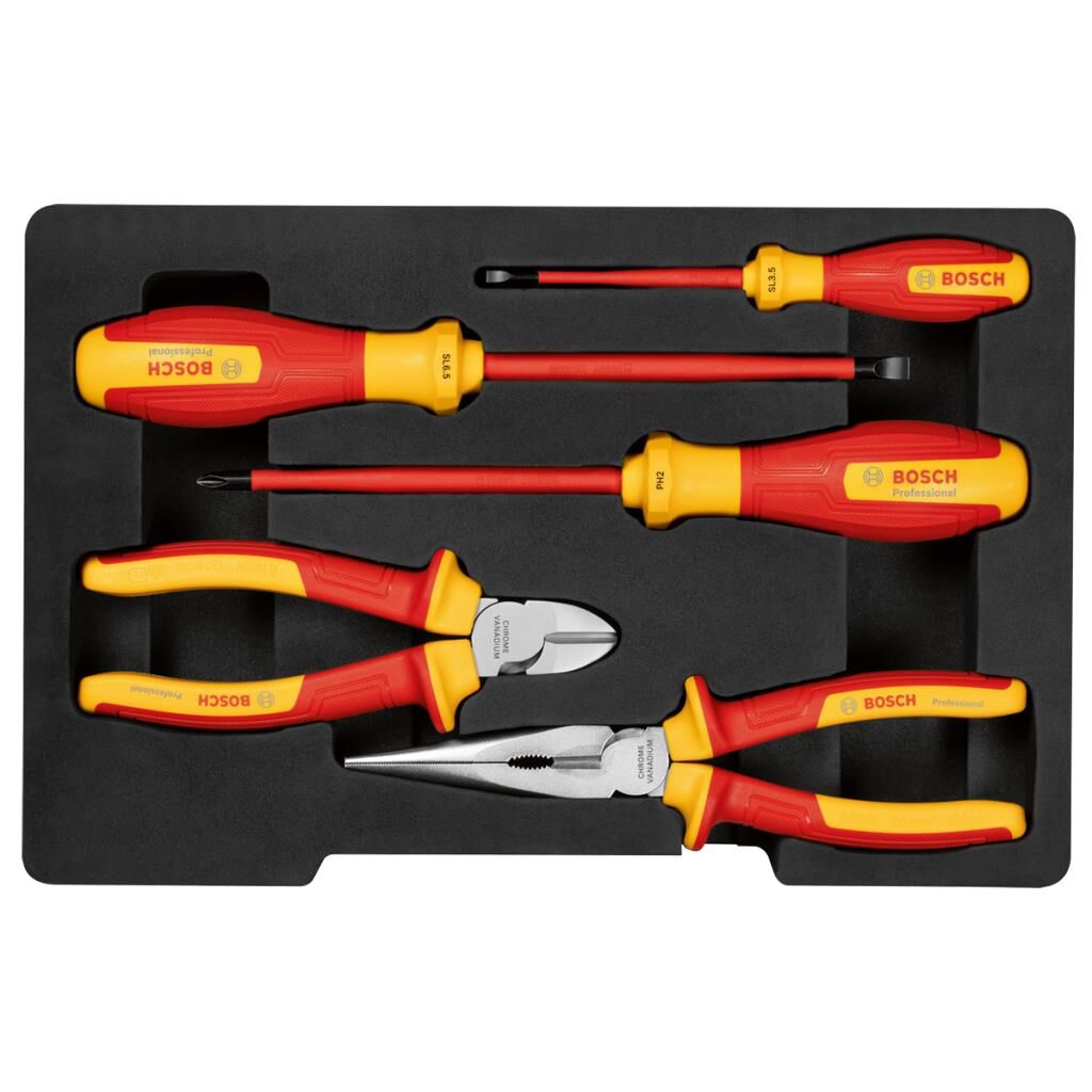 Bosch El Aleti VDE Mixed Set 5 Parça