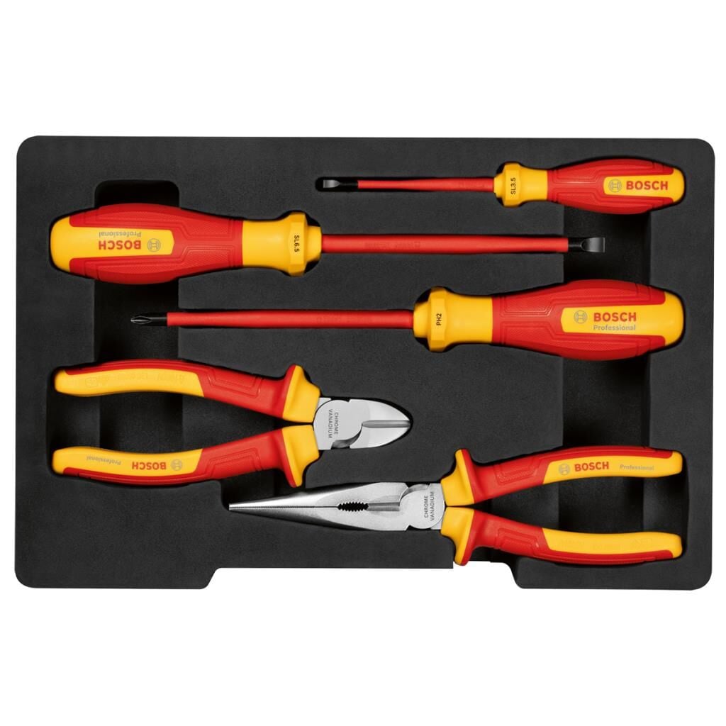Bosch El Aleti VDE Mixed Set 5 Parça