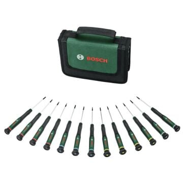 Bosch Hassas-Klemens Tornavida Seti 13 Parça