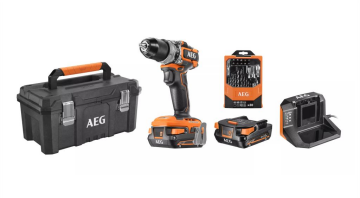 AEG BSB 18SBL-202TBLK1 Kömürsüz Darbeli Matkap Seti