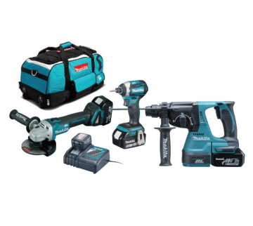 Makita DLX3070TX 18 V 5.0 AH Akülü Combo Set