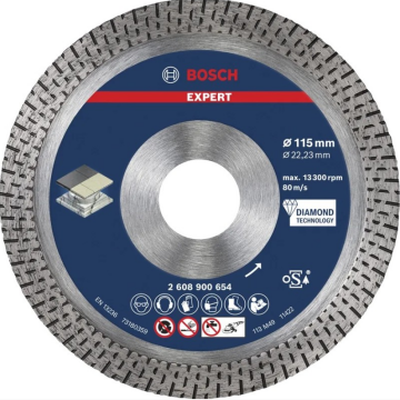Bosch EXPERT HardCeramic Elmas Kesme Diski (115 x 22.23 mm)