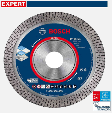 Bosch Expert HardCeramic Elmas Kesme Diski 125x22,23 mm