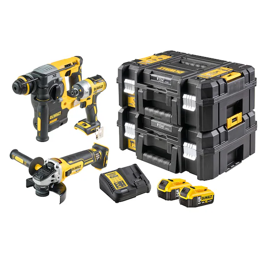 Dewalt DCK305P2T-QW 18V 5 Ah. Kömürsüz Makine Seti