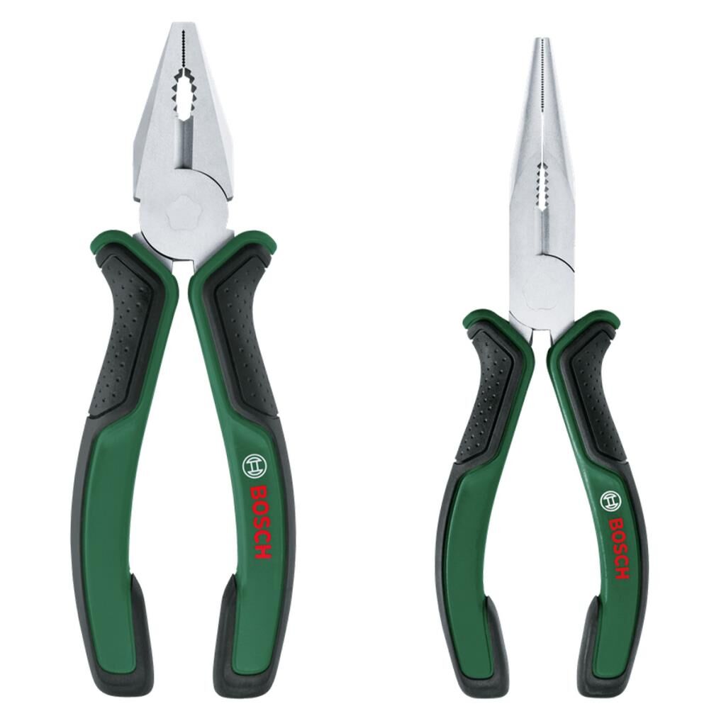 Bosch 2 Parça 180 mm Kargaburun Pense Seti