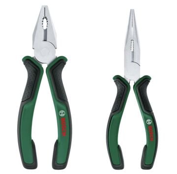 Bosch 2 Parça 180 mm Kargaburun Pense Seti