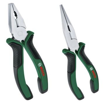 Bosch 2 Parça 180 mm Kargaburun Pense Seti