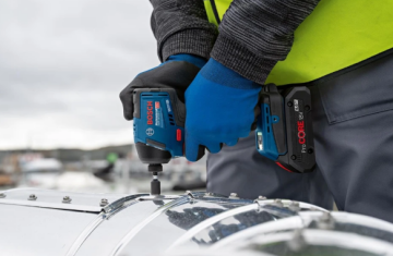 Bosch 06019L6023 GSR 18V-90C + GDR 18V-220C Çift Akülü 4 Ah Kombo Set
