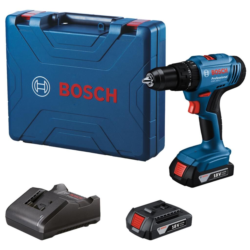 Bosch GSB 183-LI Profesyonel Akülü Darbeli Matkap/Vidalama Makinesi