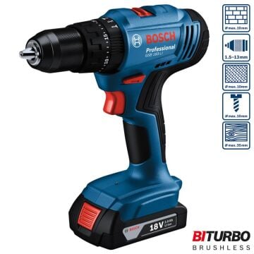 Bosch GSB 183-LI Profesyonel Akülü Darbeli Matkap/Vidalama Makinesi