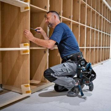Bosch Profesyonel El Aleti Seti 6 Parca + Çanta ve Kemer Seti 1600A02H5C