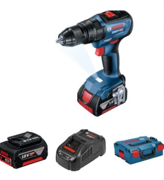 Bosch GSB 18V-50 Profesyonel Akülü Darbeli Delme/Vidalama Makinesi
