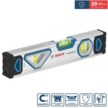 Bosch Mıknatıslı Su Terazisi 25 cm - 1600A016BN