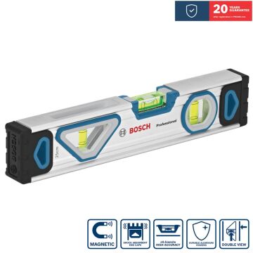 Bosch Mıknatıslı Su Terazisi 25 cm - 1600A016BN