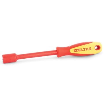 Izeltaş 4773190080 1000V Süngüsü Izoleli Lokma Uçlu Tornavida 8mm