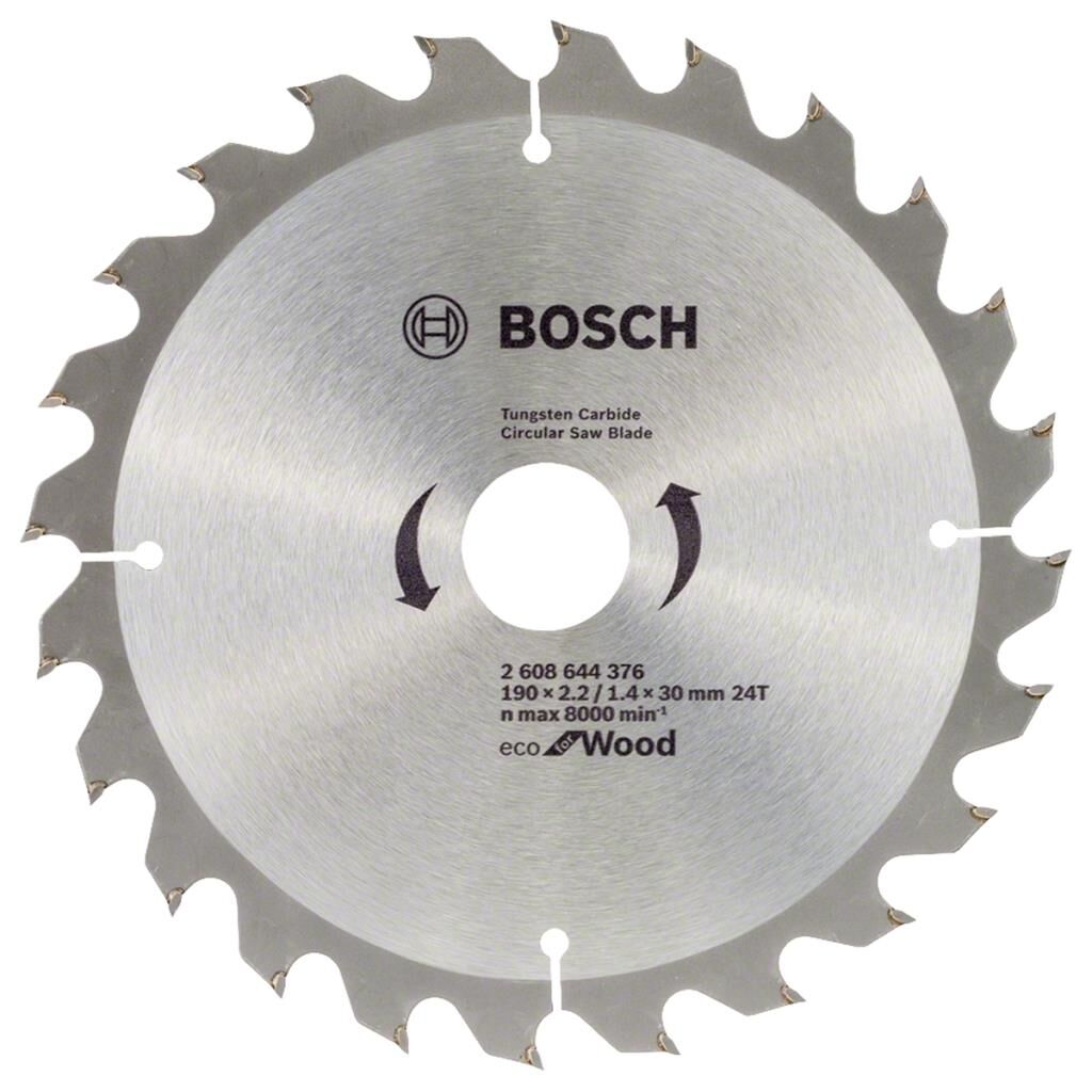 Bosch ECOW 190x30mm 24z Daire Testere Bıçağı