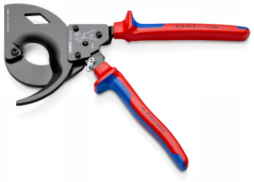 Knipex 9532320 Cırcır Mekanizmalı Kablo Makası