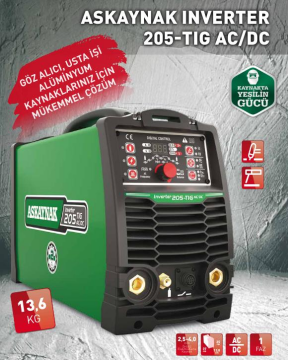 Askaynak Inverter 205 - TIG AC/DC Kaynak Makinesi