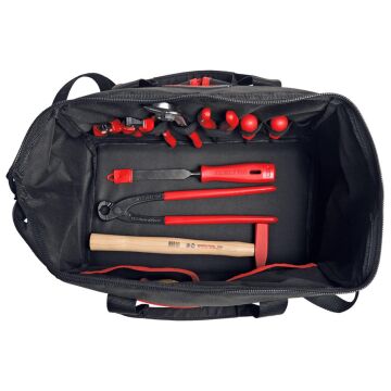 İzeltaş 14000004135 Fermuarlı Bez Alet Takım Çantası  Orta Boy