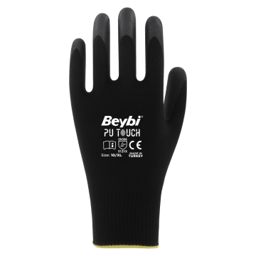 Beybi Pu Touch Poliüretan Kaplı Eldiven