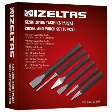 İzeltaş 5600 Keski Zımba Takımı