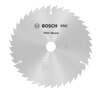 BOSCH PRO Wood Daire Testere Bıçağı, 254 x 2 x 30 mm, T40
