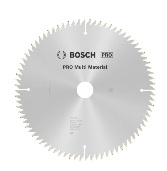 BOSCH PRO Multi Material Daire Testere Bıçağı, 254 x 3,2 x 30 mm, T80