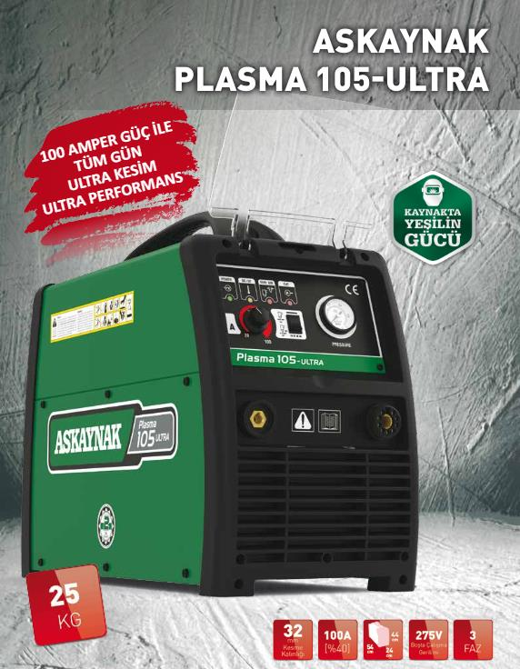Askaynak Plasma 105 Ultra Kaynak Makinesi