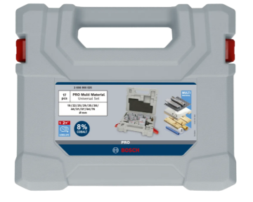 BOSCH PRO Multi Material Delik Açma Testeresi Seti, 17 parça